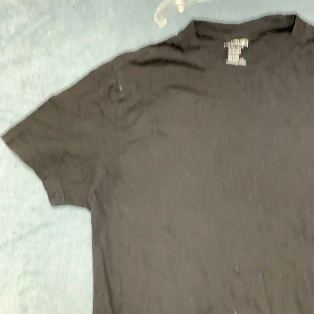 True Religion Brand Jeans T Shirt Mens Medium Black Cotton Short Sleeve Summer